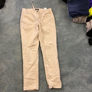 Tan jogger pants